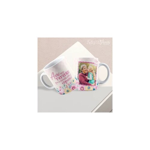 Vintage - Kit 1 Caneca Avós 2023 Com Foto