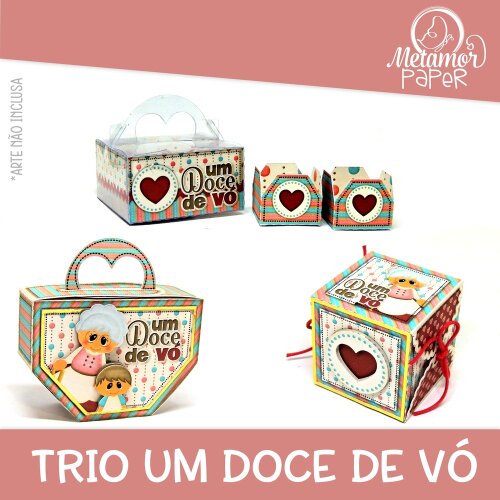 Trio Um Doce de Vo