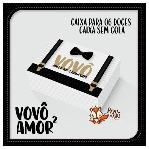 CAIXA 06 DOCES VOVÔ