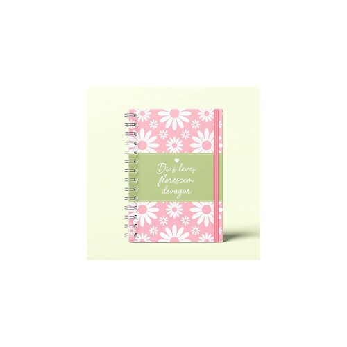 Kit Digital Caderno a5 floral vida leve