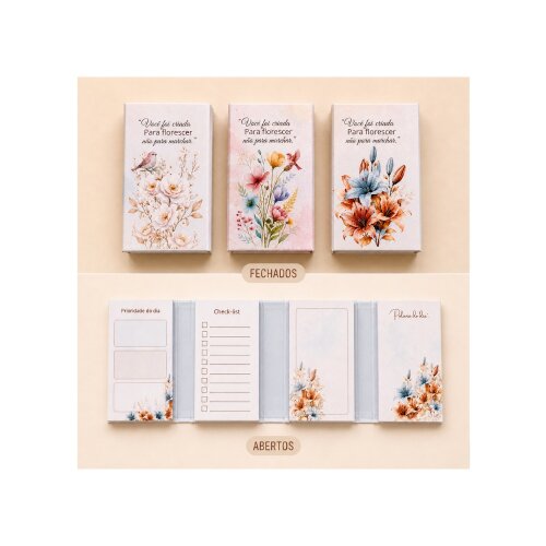 Coleção Mini Planner Jardim