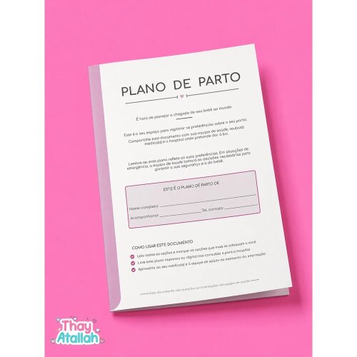 Arquivo de corte plano de parto