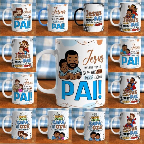 Caneca Papai, Meu exemplo de FÉ