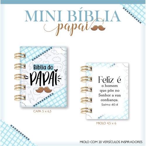 MINI BÍBLIA PAPAI - Lina
