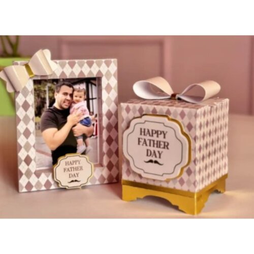 PORTA RETRATO Y CAJA REGALO
