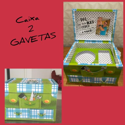 CAIXA 2 GAVETAS-PAIS