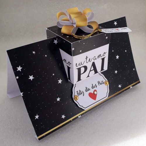 CardBox Ouro Branco - Dia dos Pais - Centralizada