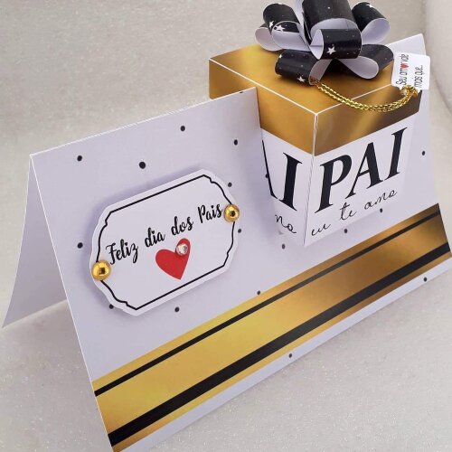 CardBox Ouro Branco - Dia dos Pais - Lateral