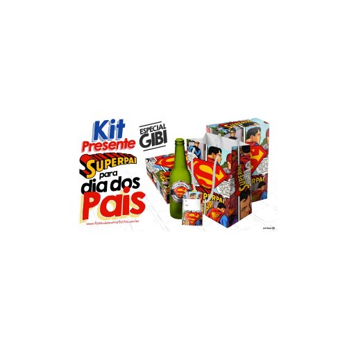 SACOLA,CAIXA,ROTULO Super Pai GIBI