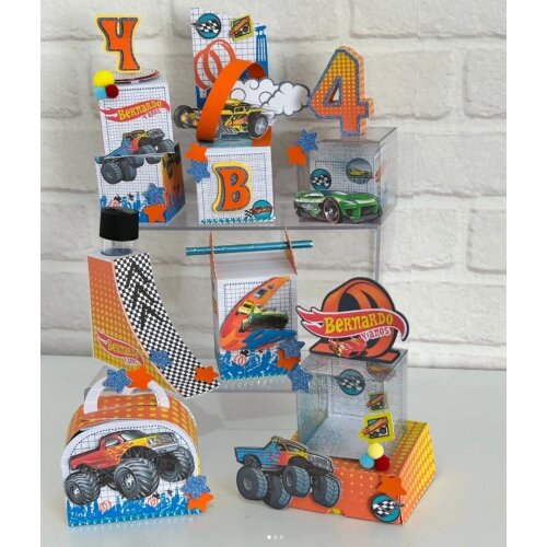 Arquivo de Corte 10 - Hotwheels