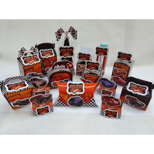 Arquivo de Corte 4 - Hotwheels - Mimos Ateliê