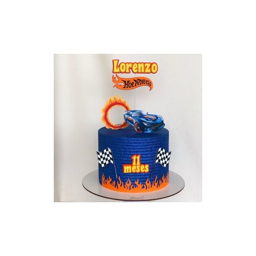Topo de Bolo Hot Wheels para imprimir 14
