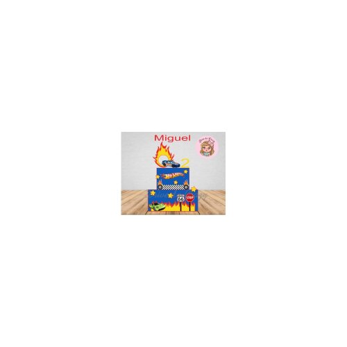 Topo de Bolo Hot Wheels para imprimir 16