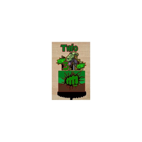 Topo de Bolo Hulk para imprimir 05