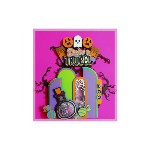 Arquivo de Corte Topo de Bolo Halloween 142