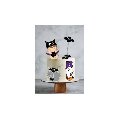 Arquivo de Corte Topo de Bolo Halloween 24