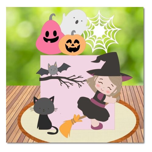 Topo de Bolo Halloween para imprimir 15