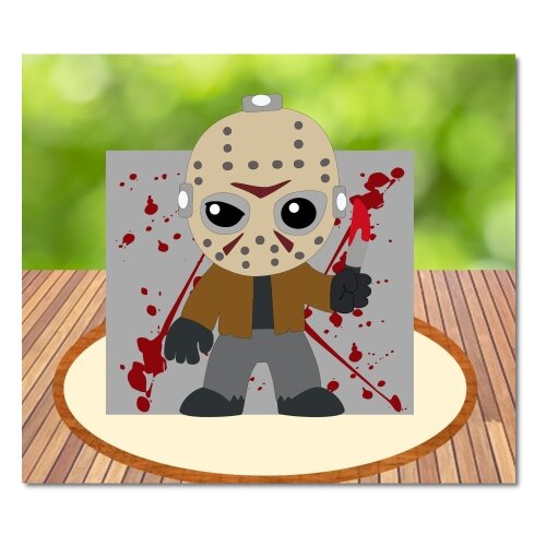Topo de Bolo Halloween para imprimir 17