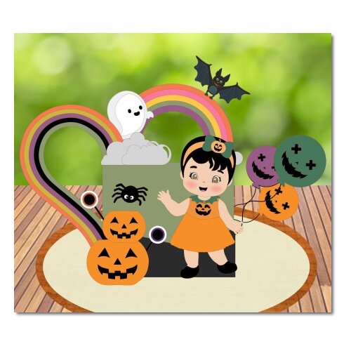 Topo de Bolo Halloween para imprimir 18