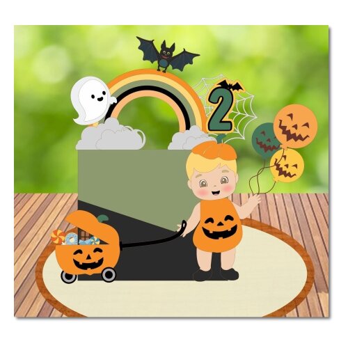 Topo de Bolo Halloween para imprimir 19