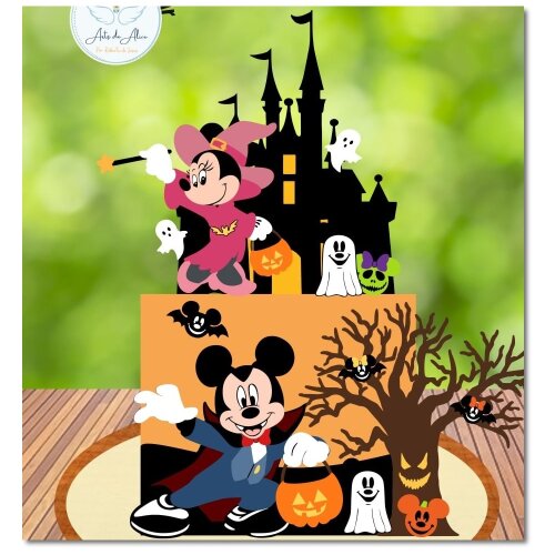 Topo de Bolo Halloween para imprimir 26