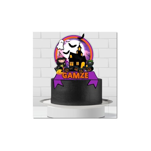 Topo de Bolo Halloween para imprimir 30
