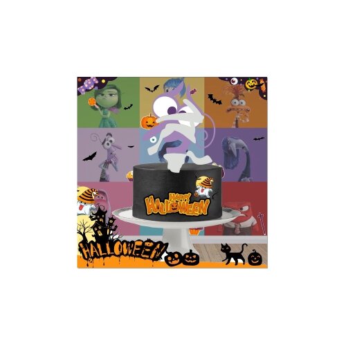 Topo de Bolo Halloween para imprimir 60