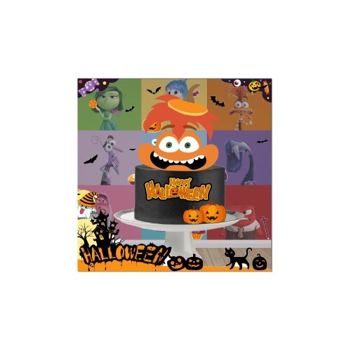 Topo de Bolo Halloween para imprimir 66