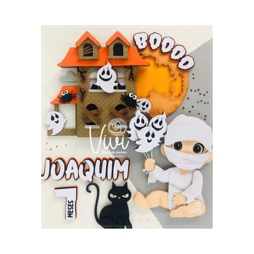 Topo de Bolo Halloween para imprimir 73