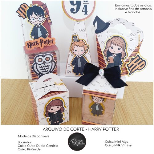 Arquivo de Corte Harry Potter 02 para imprimir