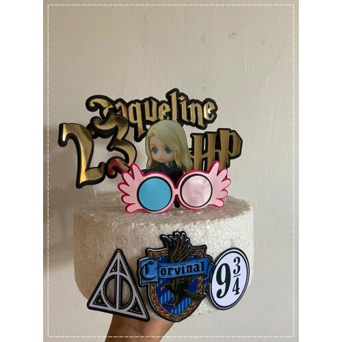 Topo de Bolo Harry Potter 01 para imprimir