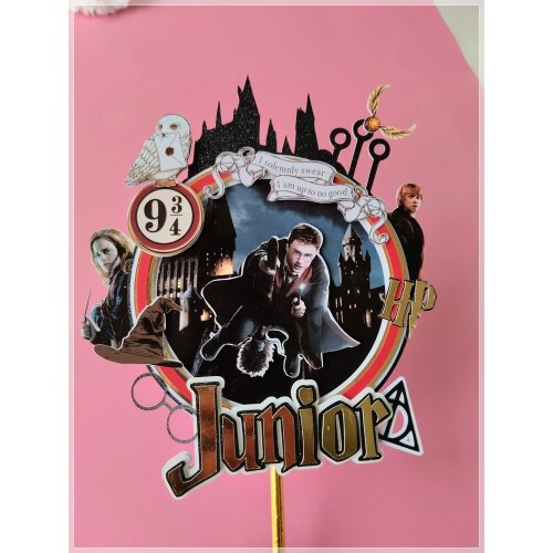 Topo de Bolo Harry Potter 04 para imprimir
