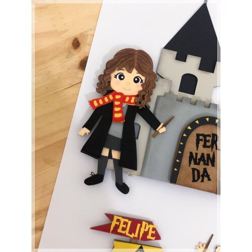 Topo de Bolo Harry Potter 09 para imprimir