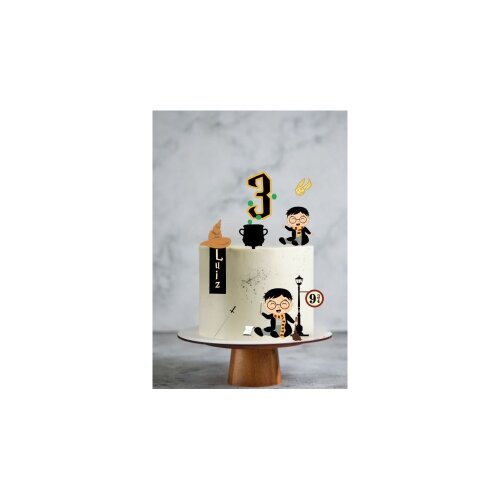 Topo de Bolo Harry Potter 11 para imprimir