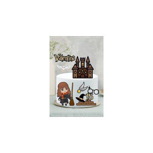 Topo de Bolo Harry Potter 16 para imprimir