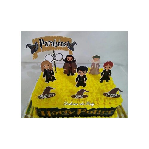 Topo de Bolo Harry Potter 31 para imprimir