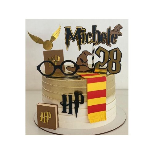 Topo de Bolo Harry Potter 37 para imprimir