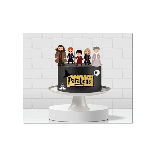 Topo de Bolo Harry Potter 41 para imprimir
