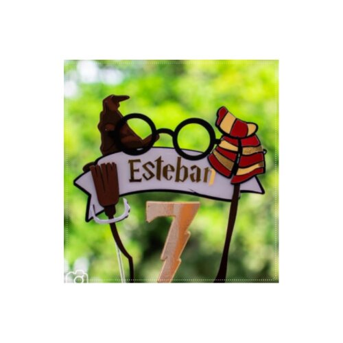 Topo de Bolo Harry Potter 45 para imprimir