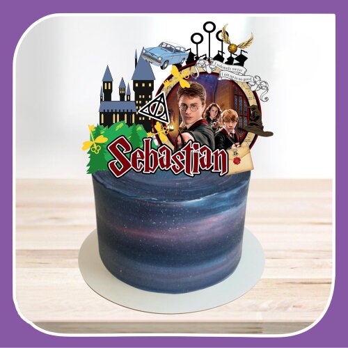 Topo de Bolo Harry Potter 50 para imprimir