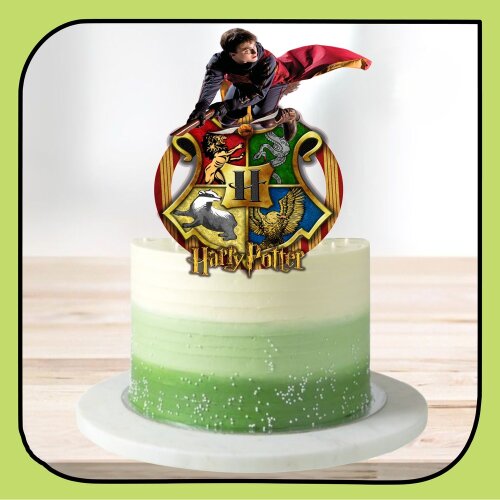 Topo de Bolo Harry Potter 51 para imprimir
