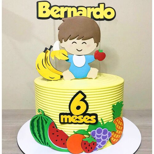 Topo de Bolo Frutas   Pomar 20