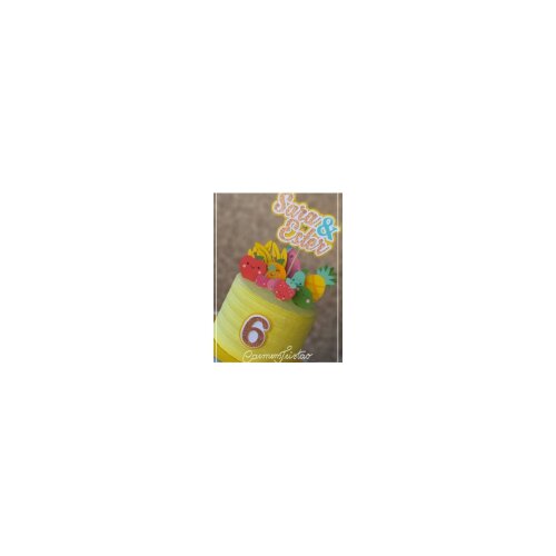 Topo de Bolo Frutas   Pomar 38