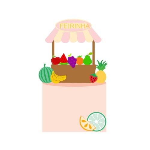 Topo de Bolo Frutas   Pomar 46