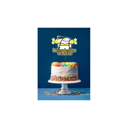 Topo de Bolo Flork 105