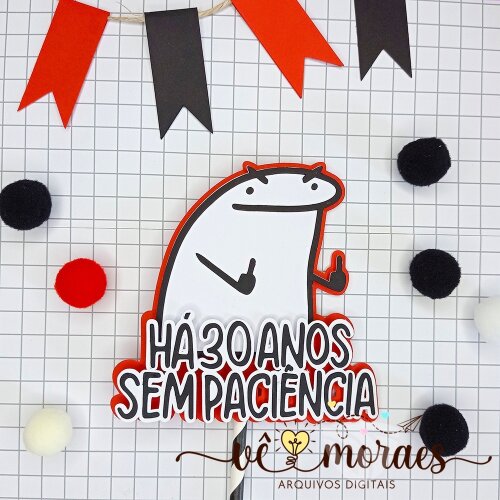 Topo de Bolo Flork 22