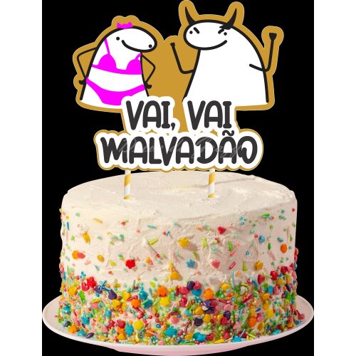 Topo de Bolo Flork 35