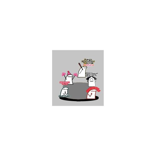 Topo de Bolo Flork 65