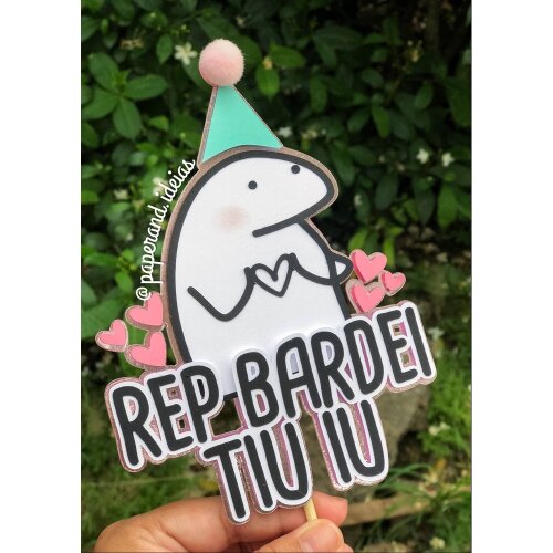 Topo de Bolo Flork 81
