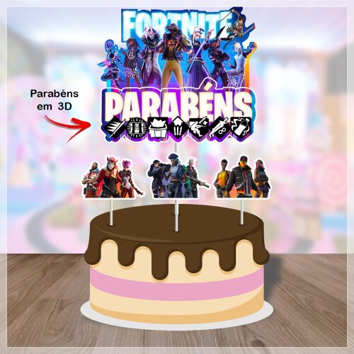 Topo de Bolo Fortnite 04